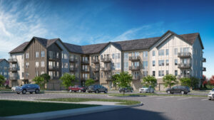 Building Facade With Modern Architecture